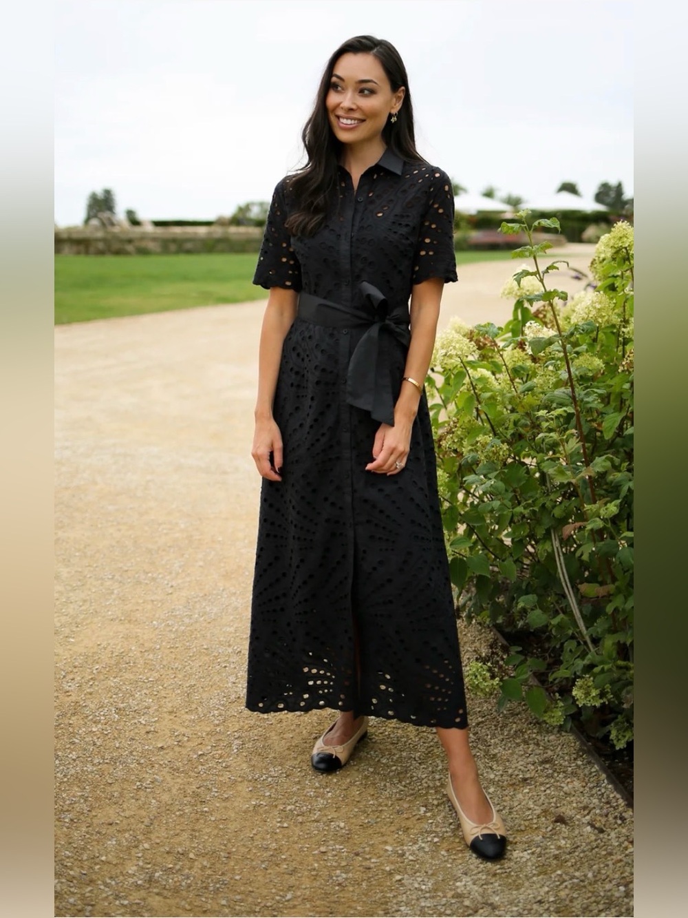 Everyone Loves The Weekend Palm Beach Eyelet Shirt S Preppy Tea Coastal Church